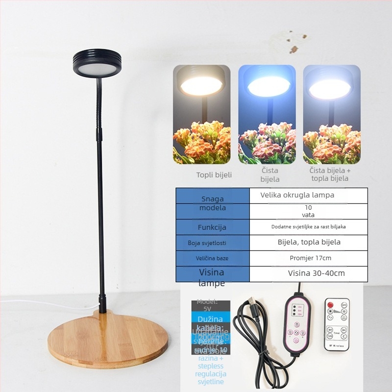 LED svjetlo za akvarij vodootporno energetski učinkovito za mahovske mikropejzaže