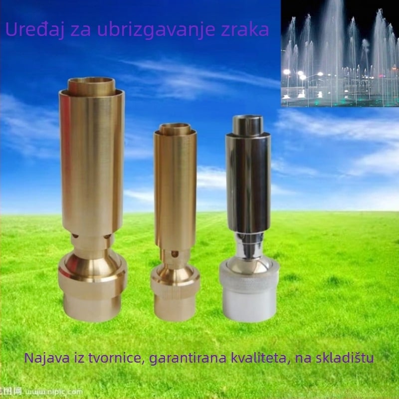 Mlaznica fontane - od čistog bakra, kolona od jade dizajn, za pejzažne vodene elemente, brend Dingxuan