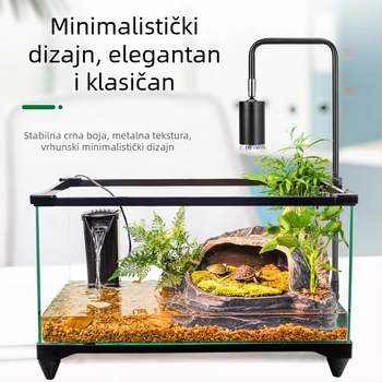 Lampa za reptile za sunčanje i grijanje, tijelo od aluminijske legure, 25W, dodatno osvjetljenje, branda Climbing General