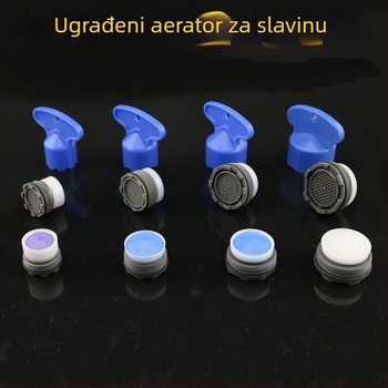 Kuhinjska slavina s ugrađenim aeratorom — ACEMAX, plastika, stil: Drugo