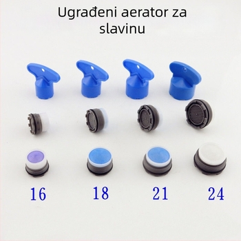 Kuhinjska slavina s ugrađenim aeratorom — ACEMAX, plastika, stil: Drugo
