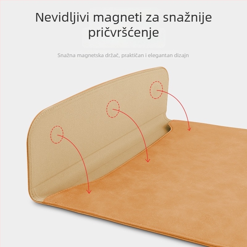 Zaštitna navlaka s magnetskim zatvaranjem, ultratanka zaštitna navlaka za prijenosna računala, kompatibilna s MacBook Pro/Air, Lenovo, Huawei, iPad