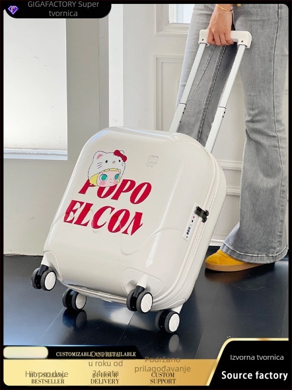 LETOO putni kofer, model D222, kapacitet 56–75 L, ABS+PC konstrukcija, TSA brava, USB port