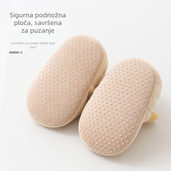Dječje cipele s mekanom potplatom, gornji dio od pamuka, kompozitna potplata, za dob 6–12 mjeseci, pogodne za ljeto, proljeće i jesen