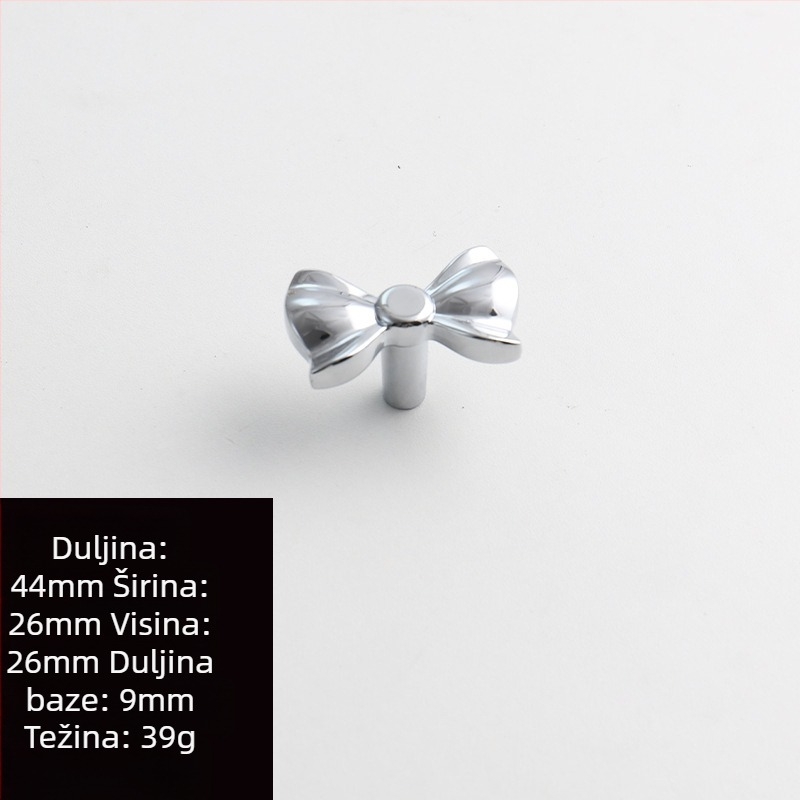 Drška za garderobu, dizajn dragonfly, cinkova legura, lijevanje pod pritiskom, površinska ugradnja