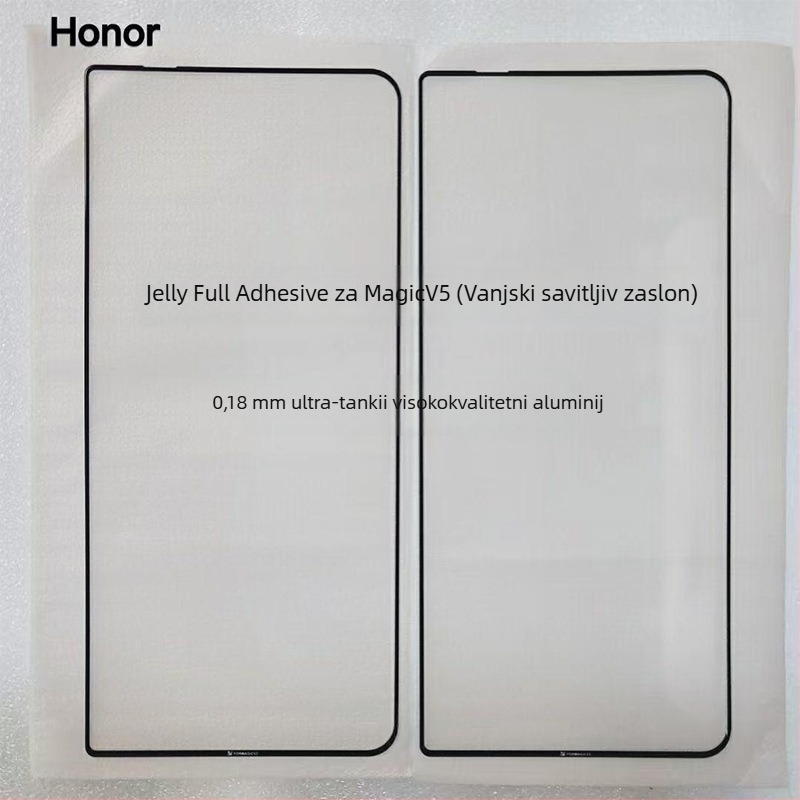 Staklena zaštita zaslona za Honor Magic V5 i Magic V3, HD, zaštita privatnosti zaslona, otisci prstiju, pad, automatsko popravljanje