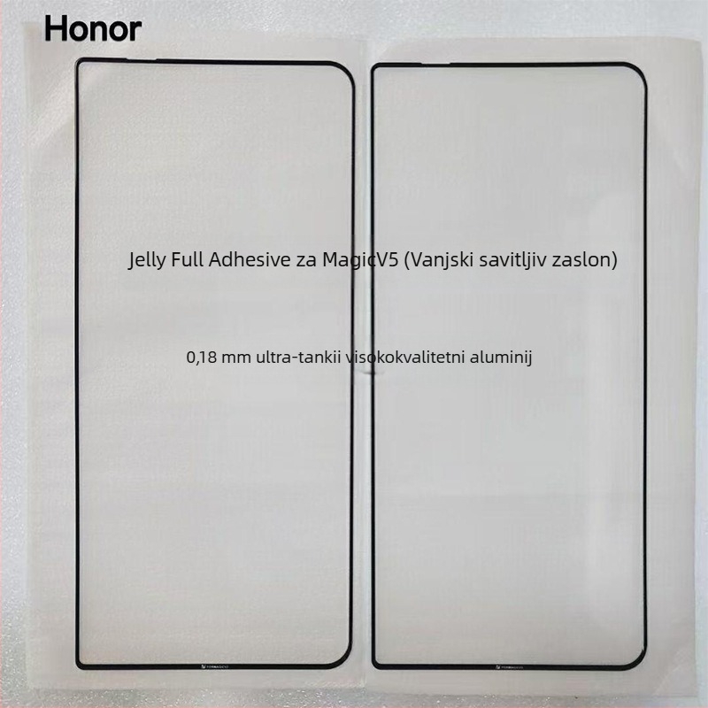 Staklena zaštita zaslona za Honor Magic V5 i Magic V3, HD, zaštita privatnosti zaslona, otisci prstiju, pad, automatsko popravljanje