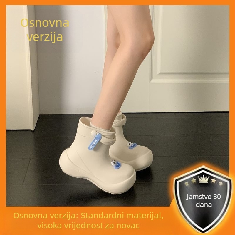 Ženske kišne čizme s niskim gornjim dijelom, sportski stil, proljeće 2024