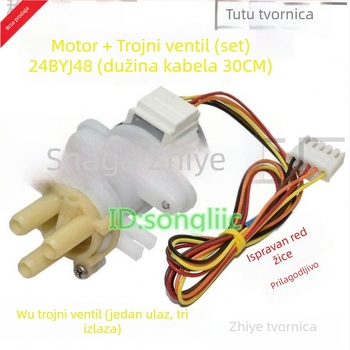 24BYJ48 Koracni motor za ventil toka vode na WC sjedalici/bideju, 12V