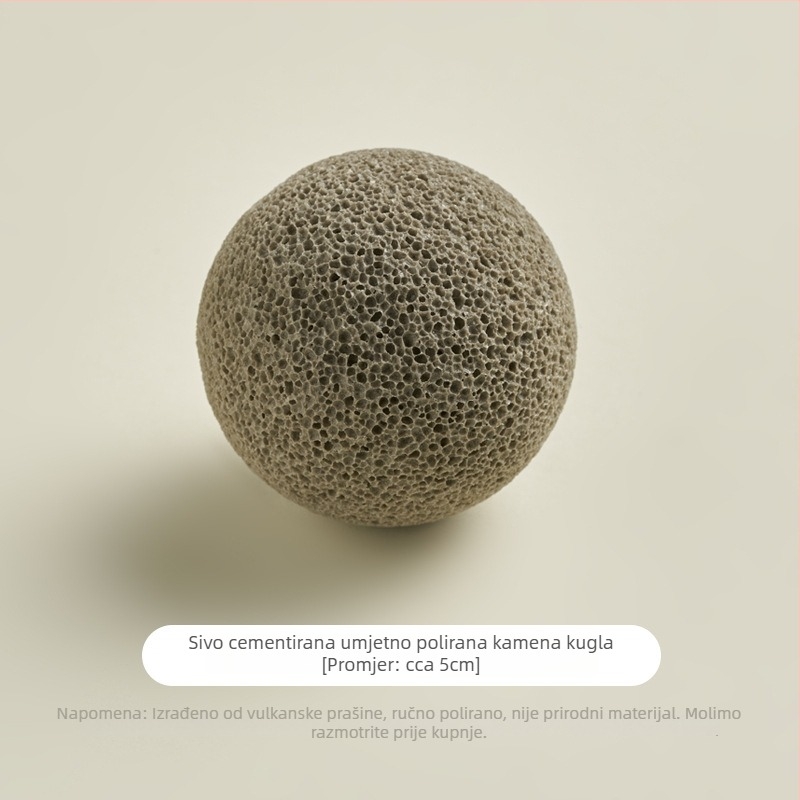 Rekviziti od prirodnog kamena u skandinavskom stilu za fotografiju, geometrijski ukrasi za pozadinu