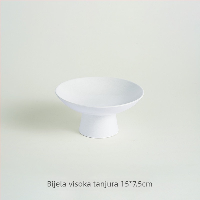 Vintage čajni podmetač – rekvizita za fotografiranje hrane, tanjur u antiknom stilu za still life s mooncake, fotografiranje u nacionalnom stilu