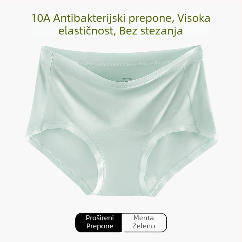 Ženske gaćice od modalnog vlakna s pamukom u preponama, 90-95% modal, srednja visina struka, prozračne i antibakterijske