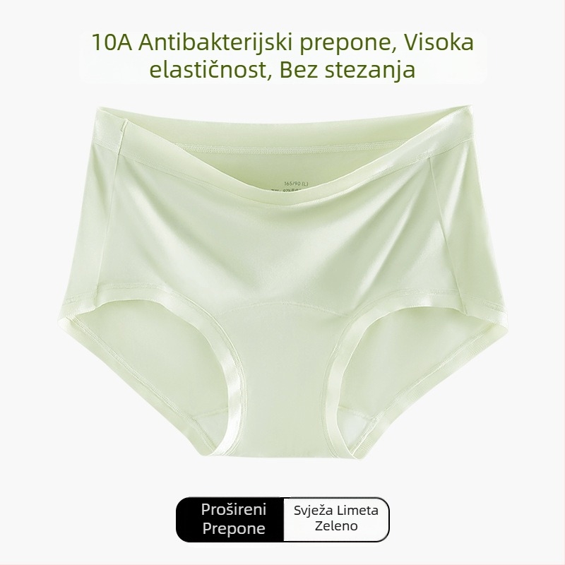 Ženske gaćice od modalnog vlakna s pamukom u preponama, 90-95% modal, srednja visina struka, prozračne i antibakterijske