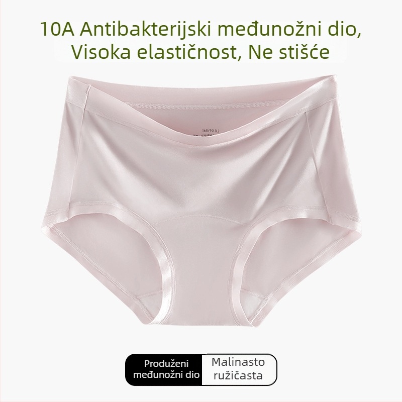Ženske gaćice od modalnog vlakna s pamukom u preponama, 90-95% modal, srednja visina struka, prozračne i antibakterijske