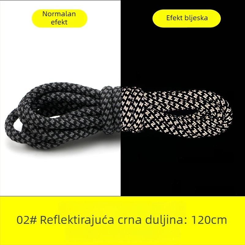 Tenisice s reflektirajućim okruglim vezicama za Yeezy 350, 700 i 500 seriju (guma potplat)