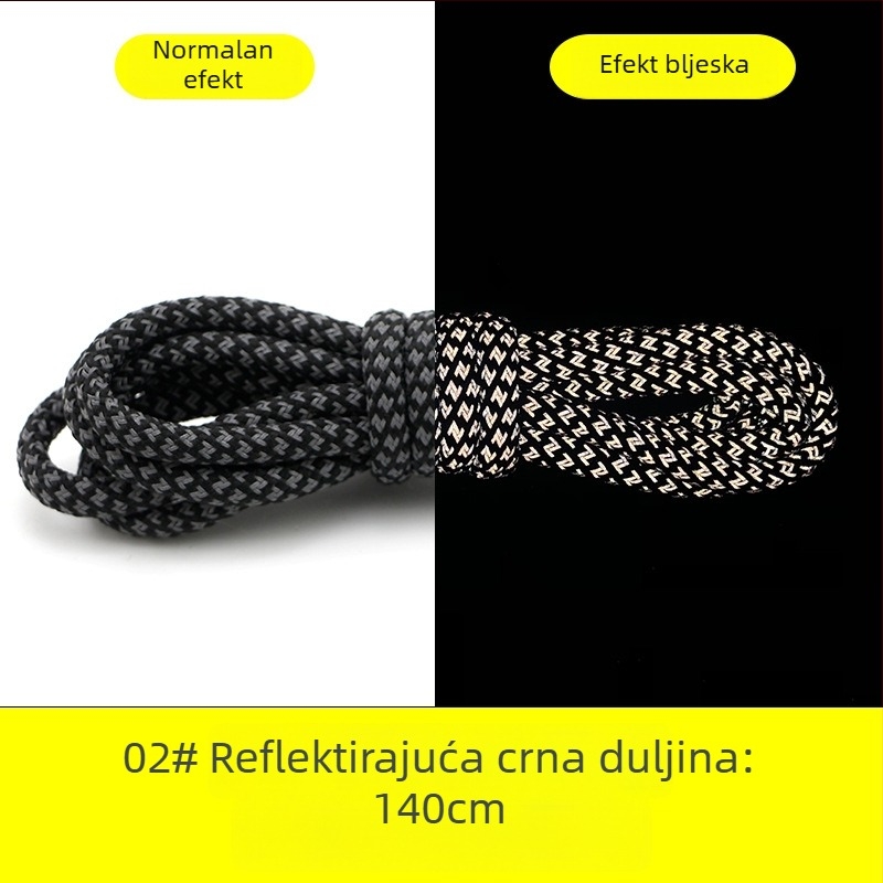 Tenisice s reflektirajućim okruglim vezicama za Yeezy 350, 700 i 500 seriju (guma potplat)