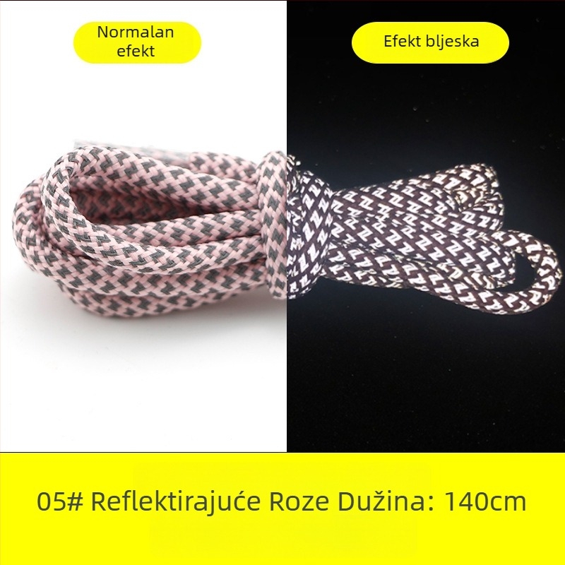 Tenisice s reflektirajućim okruglim vezicama za Yeezy 350, 700 i 500 seriju (guma potplat)