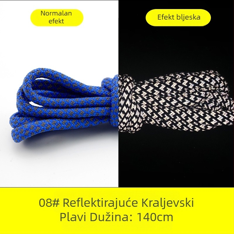 Tenisice s reflektirajućim okruglim vezicama za Yeezy 350, 700 i 500 seriju (guma potplat)