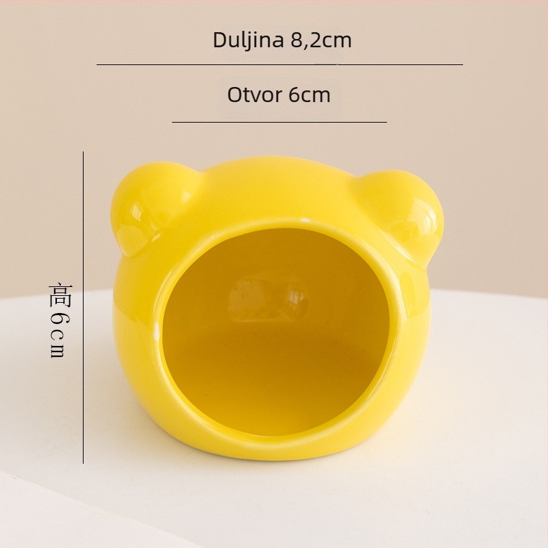 Keramičko gnijezdo za hamster s rashladnim dizajnom, Shumen; materijal: keramika; brend: Shumen; sezona: druga; uvoz: ne