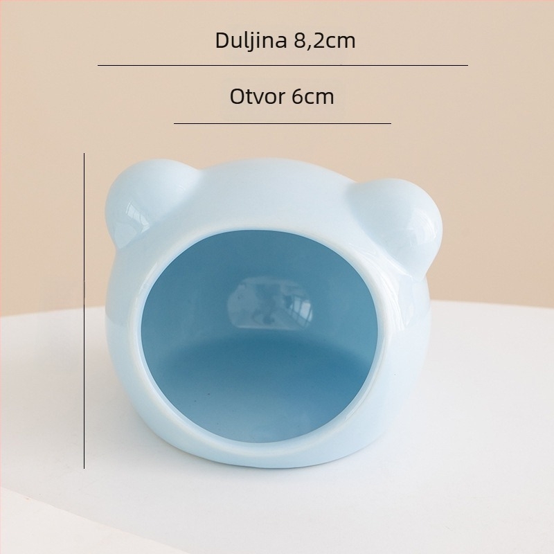 Keramičko gnijezdo za hamster s rashladnim dizajnom, Shumen; materijal: keramika; brend: Shumen; sezona: druga; uvoz: ne