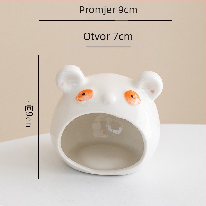 Keramičko gnijezdo za hamster s rashladnim dizajnom, Shumen; materijal: keramika; brend: Shumen; sezona: druga; uvoz: ne