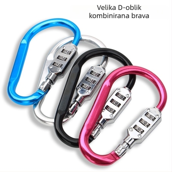 WITT RIGHT D-tipna numerička brava za namještaj od cinkove legure, debljina šipke 6–8 mm, razmak šipki 110 mm, model D-type