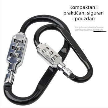 WITT RIGHT D-tipna numerička brava za namještaj od cinkove legure, debljina šipke 6–8 mm, razmak šipki 110 mm, model D-type