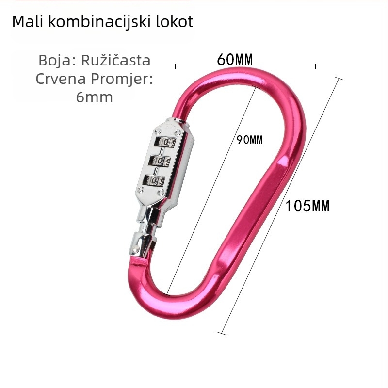 WITT RIGHT D-tipna numerička brava za namještaj od cinkove legure, debljina šipke 6–8 mm, razmak šipki 110 mm, model D-type