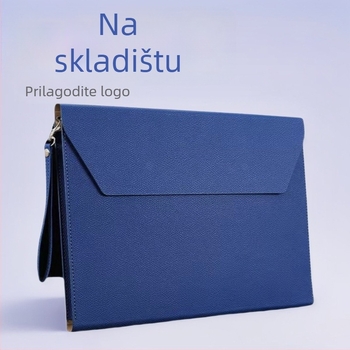 A4 dokument torba za ured, PU materijal, tip usisne kopče, trodimenzionalni oblik