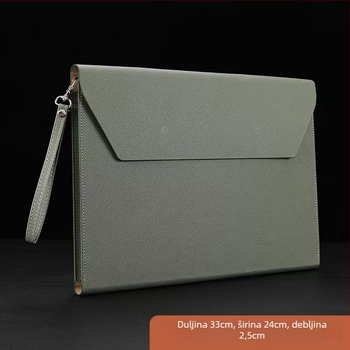 A4 dokument torba za ured, PU materijal, tip usisne kopče, trodimenzionalni oblik