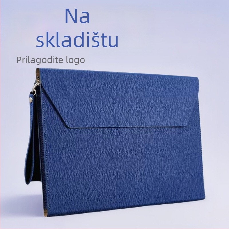 A4 dokument torba za ured, PU materijal, tip usisne kopče, trodimenzionalni oblik