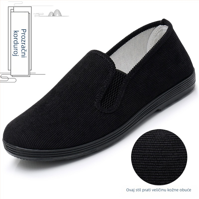 Muške slip-on tenisice od suedea, s elastičnim zatvaračem, gumom potplata, dišuće
