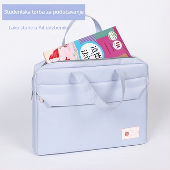 Studentska torba za laptop i dokumente, unisex, od Oxford platna, zatvarač, kvadratnog oblika (Okki; Oxford platno; zatvarač; kvadratni oblik)