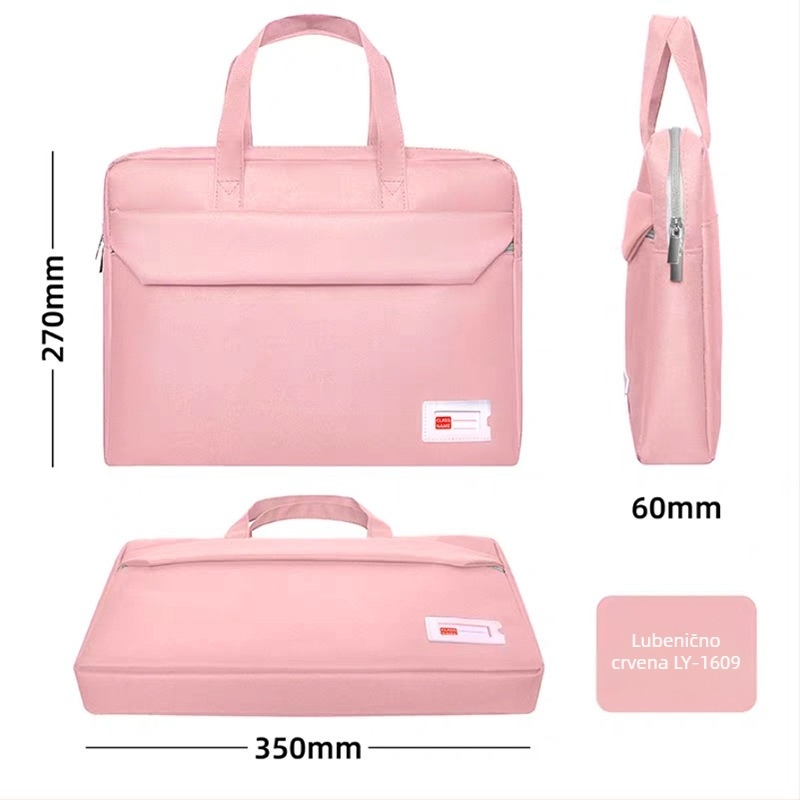 Studentska torba za laptop i dokumente, unisex, od Oxford platna, zatvarač, kvadratnog oblika (Okki; Oxford platno; zatvarač; kvadratni oblik)