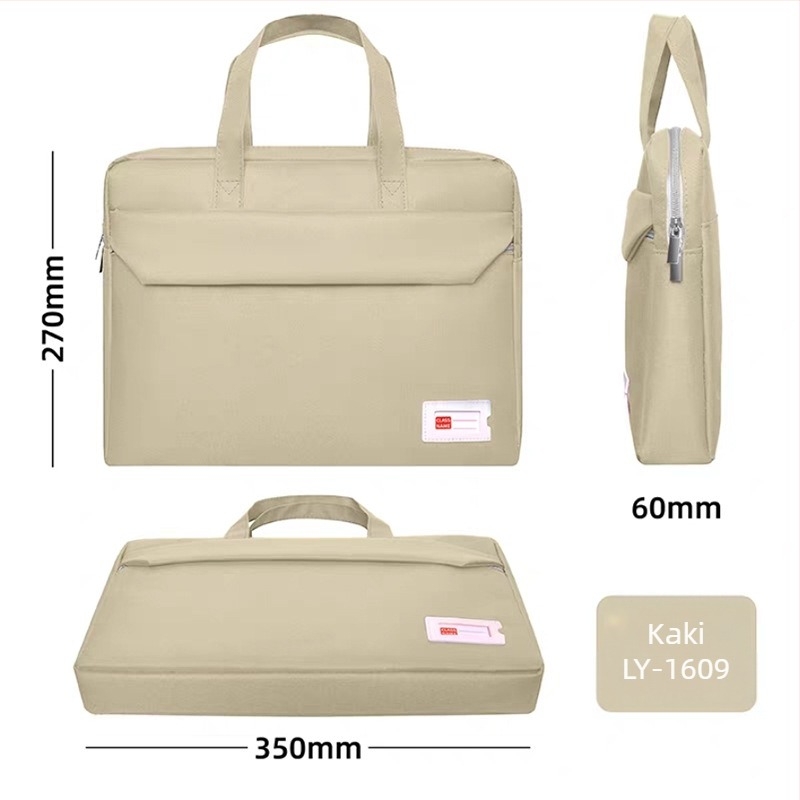 Studentska torba za laptop i dokumente, unisex, od Oxford platna, zatvarač, kvadratnog oblika (Okki; Oxford platno; zatvarač; kvadratni oblik)