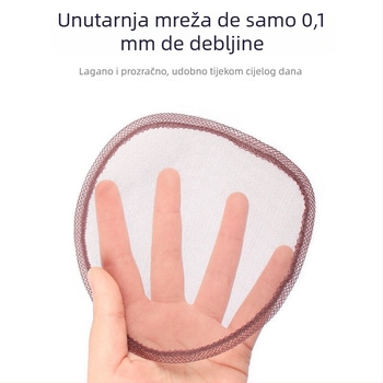 Chu Chu perika s šiškama - kosa od visokotemperaturne žice, ravne šiške, mehanička obrada, model SW