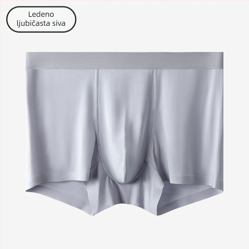 Muške Modal bokserice – prozračne, antibakterijske; podstava od mulberry svile; srednji pojas