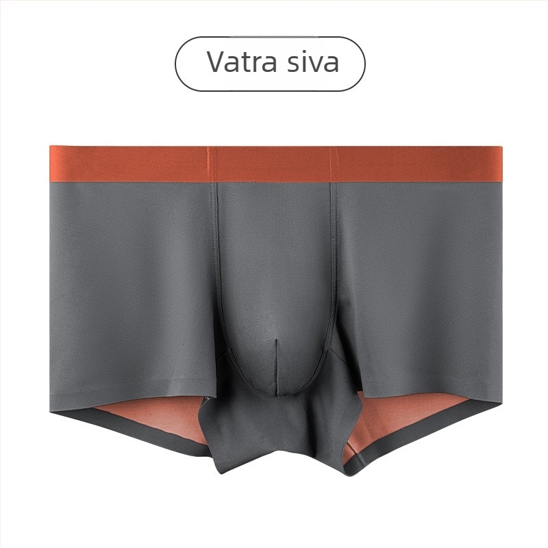 Muške Modal bokserice – prozračne, antibakterijske; podstava od mulberry svile; srednji pojas