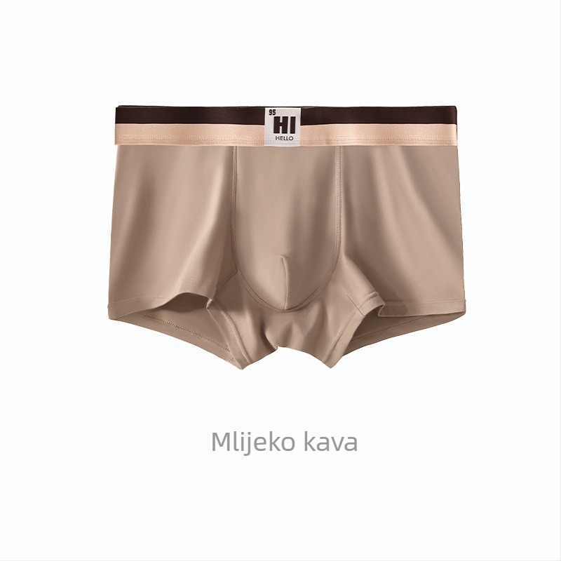 Muške bokserice od pamuka, 95–100% pamuk, srednji pojas, pletene tkanine, jednofaredni model, sportsko donje rublje