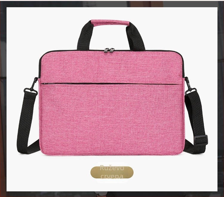Unutarnja futrola za prijenosno računalo sa zatvaračem, od Oxford materijala, vodootporna i otporna na habanje, s pretincom za računalo