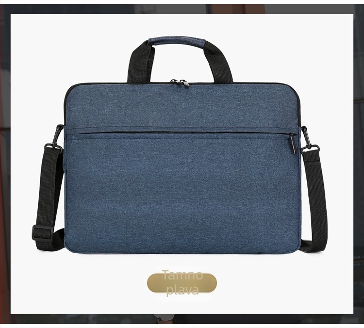 Unutarnja futrola za prijenosno računalo sa zatvaračem, od Oxford materijala, vodootporna i otporna na habanje, s pretincom za računalo