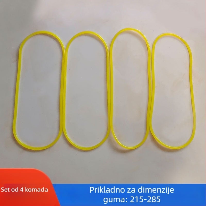 Set za pričvršćivanje gumenog prstena za automobilsku lanac protiv sklizavanja; model: Gumen prsten; materijal: Guma; marka: Other