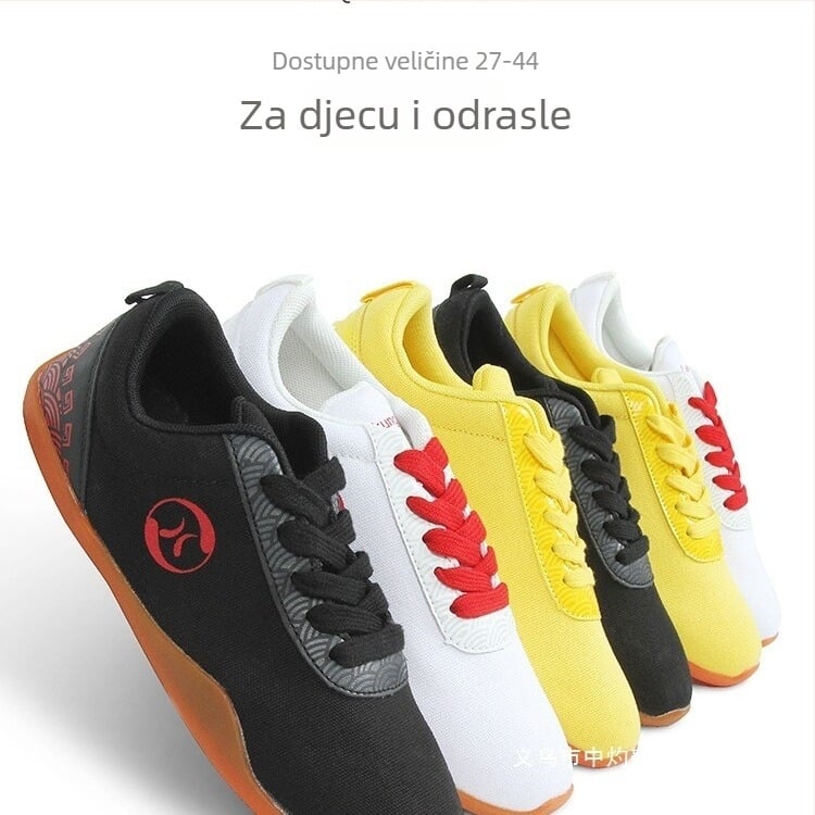 Tai Chi cipele – gornji dio od velura, kožno-mikrovlaknasta podstava, potplat od pjene, injekcijsko oblikovanje, model LKF0012