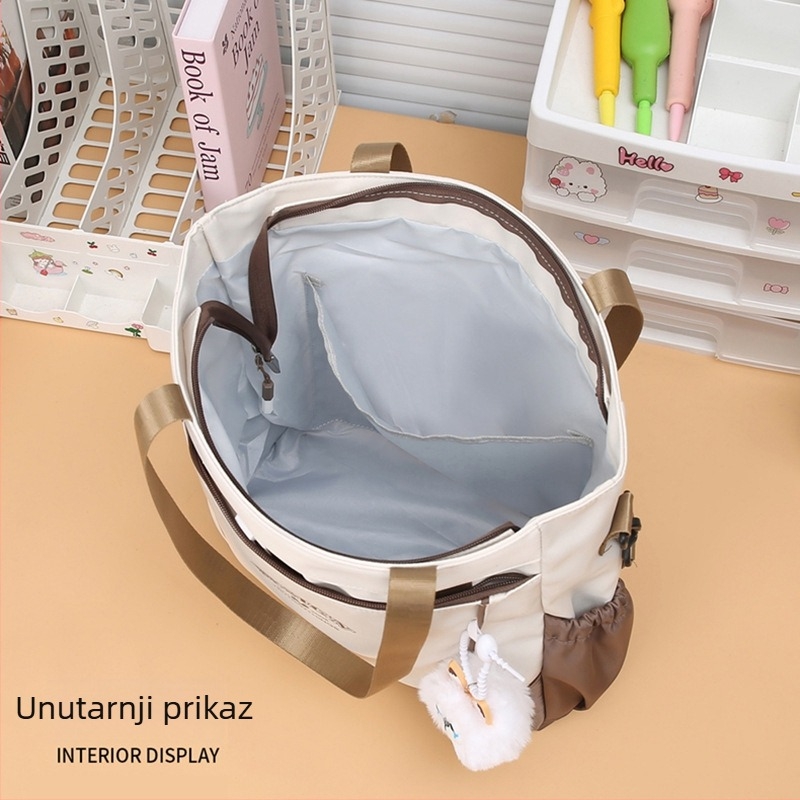 Torba za rame – unisex stil, najlon materijal, podstava od poliestera, Tote stil, marka Mufanduo