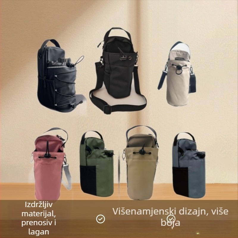 Magnetska torba za bocu vode - prijenosna torba preko ramena za vanjske sportove; Materijal: poliester; Podstava: poliester; Uzorak: jednobojan; Kategorija: sportska torba