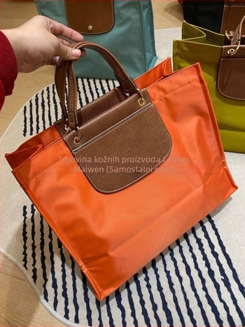 Tote torba u Cross-border Trend stilu, Oxford platno, zatvarač, džep za laptop, džep za dokumente i telefon