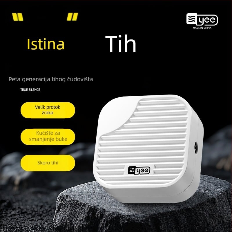 yee Pumpa za kisik za akvarij – tihi aerator, 0,5 kg težine, za kućnu upotrebu