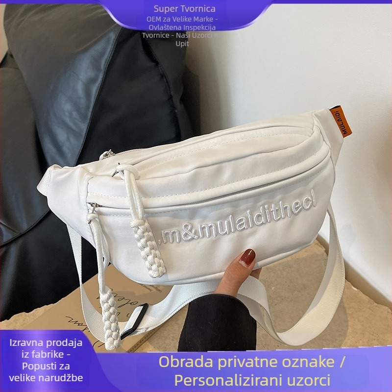 Ženska crossbody torba - Oxford platna, TianCaiYiFei, srednje mekana tekstura, proljeće 2024, za slobodno vrijeme i putovanja