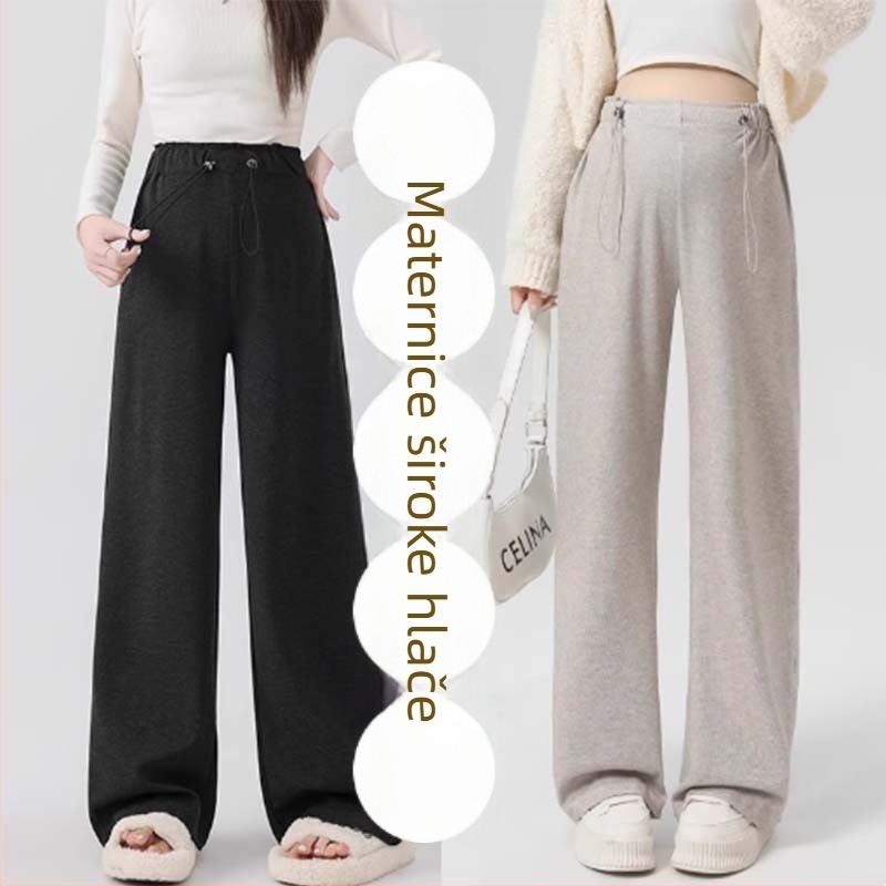 Trudničke slobodne hlače od poliestera, 70–80% poliestera, proljeće 2023