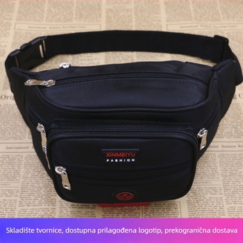 Sportska torbica za struk - Najlon, Unisex, Vanjski sportovi, Gradski minimalistički stil, Poliester podstava